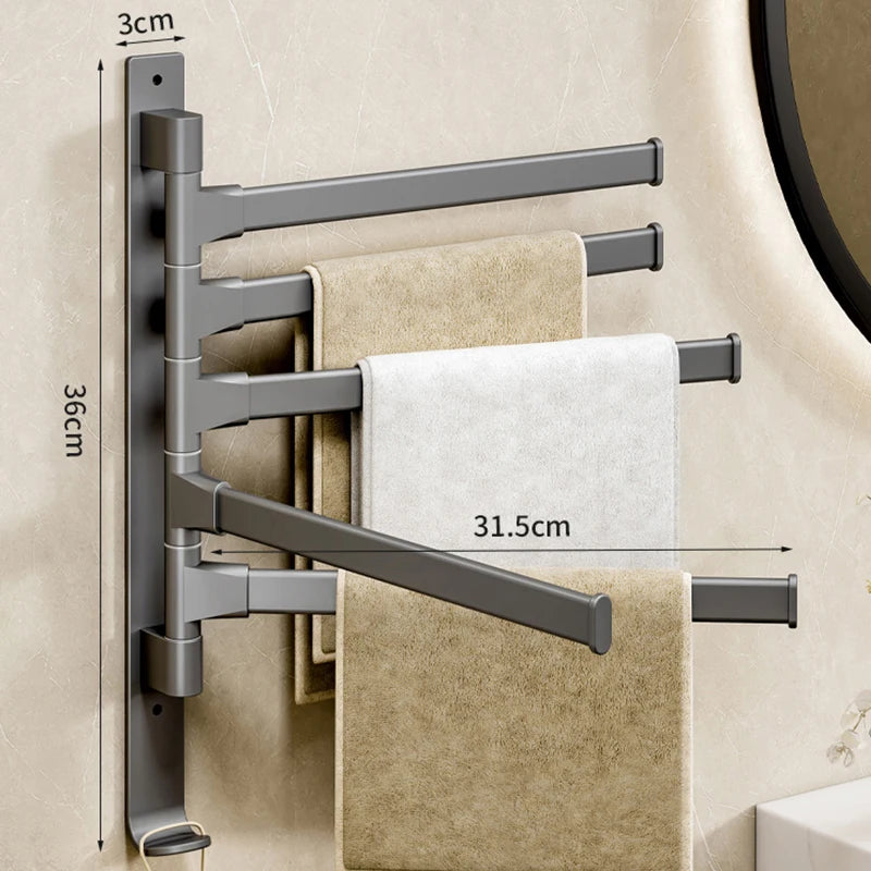 3-Layer Towel Rack