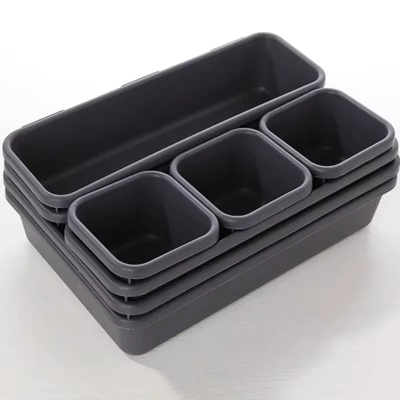 Premium 8-Piece Adjustable Drawer Organizer Box Set