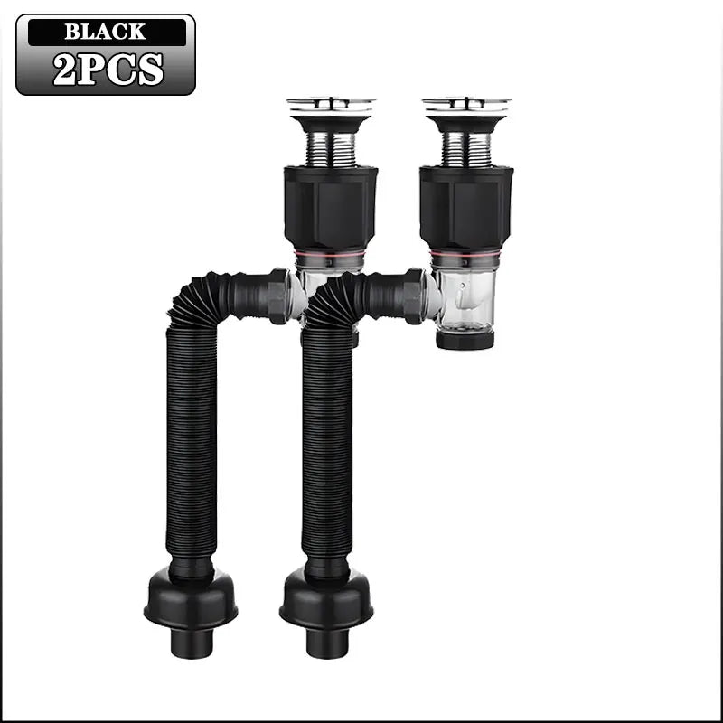 Flexible Retractable Sink Drain