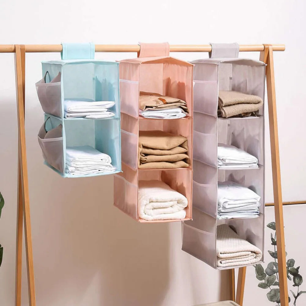 Non-Woven Hanging Wardrobe Organizer