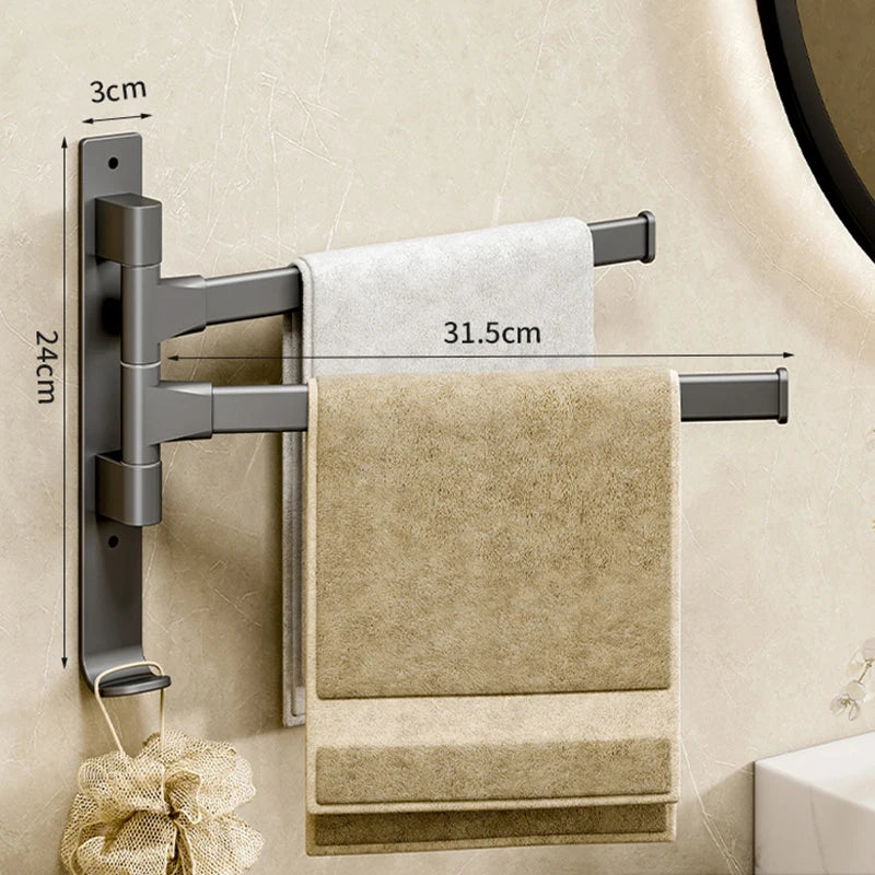 3-Layer Towel Rack