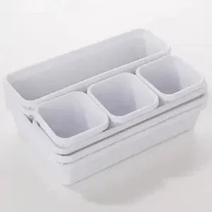 Premium 8-Piece Adjustable Drawer Organizer Box Set