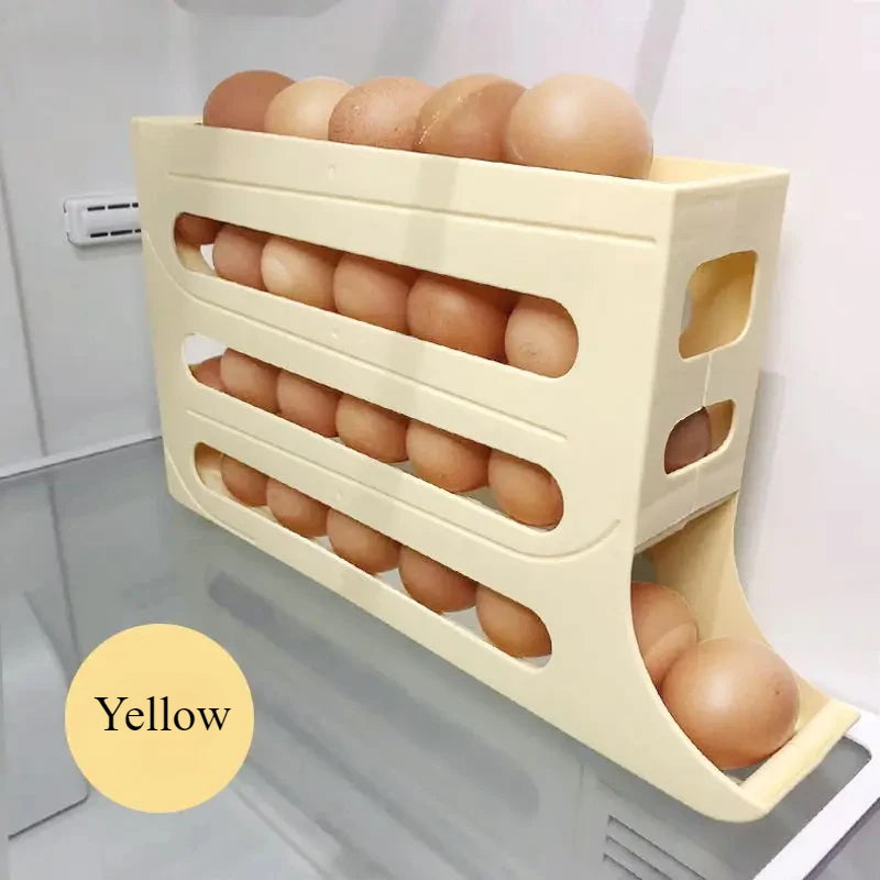 Automatic Rolling Egg Storage Box