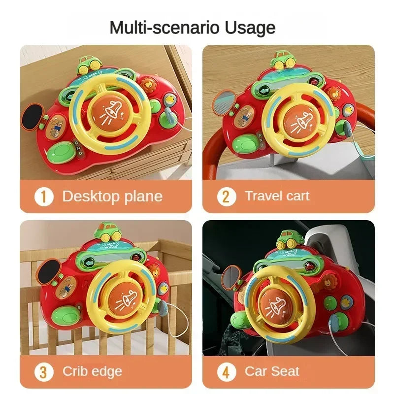 Electric Steering Wheel Toy