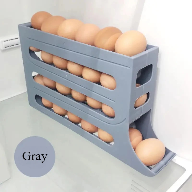 Automatic Rolling Egg Storage Box