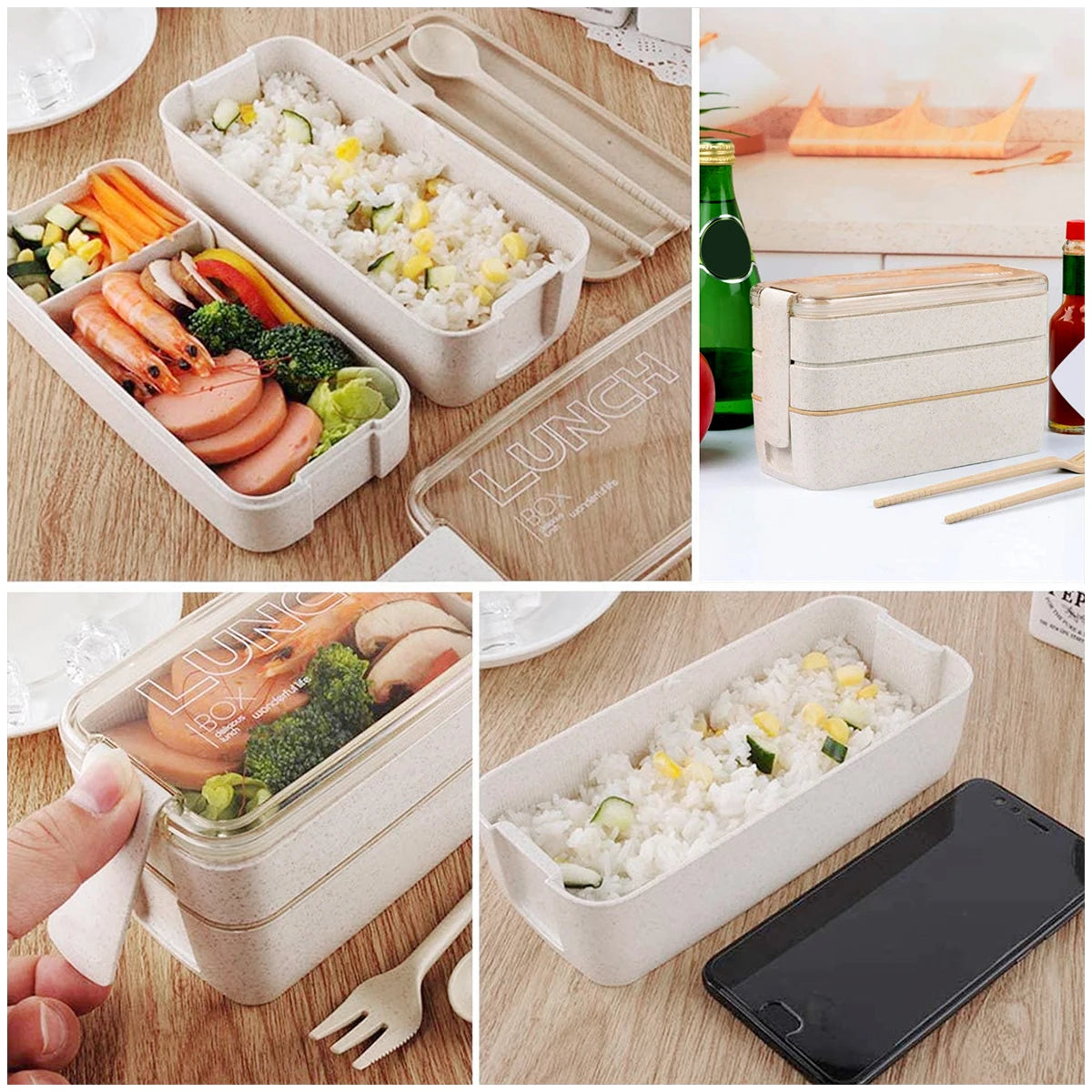 Reusable Bento Lunch Box