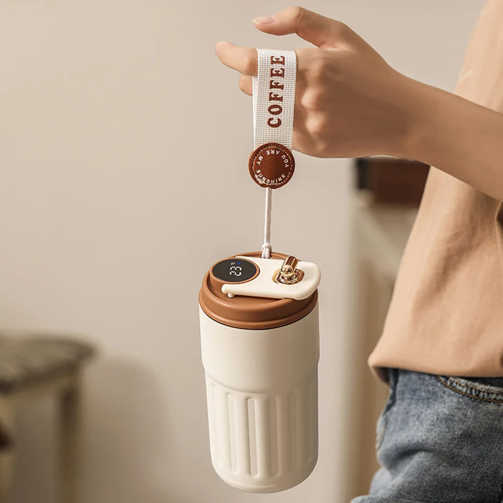 Smart LED Temperature Display Thermos Bottle