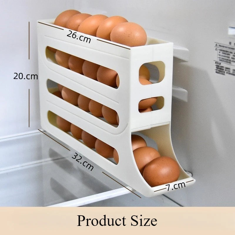 Automatic Rolling Egg Storage Box