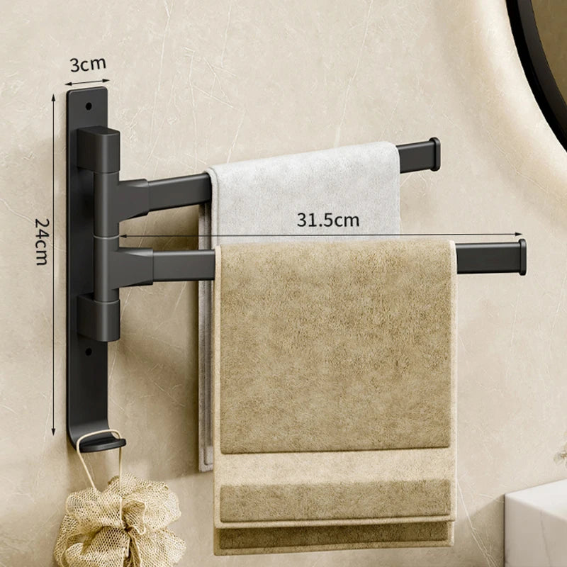 3-Layer Towel Rack
