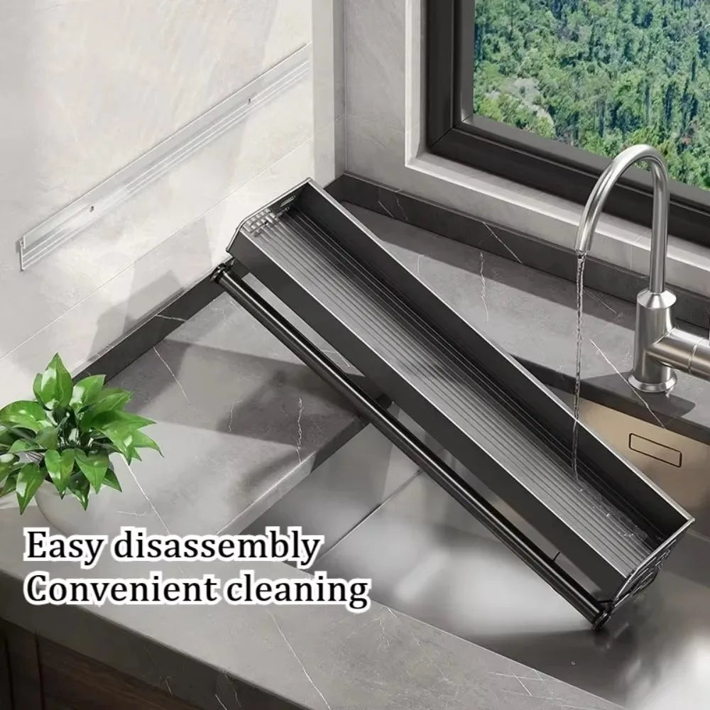 Wall-Mounted Kitchen Storage Rack