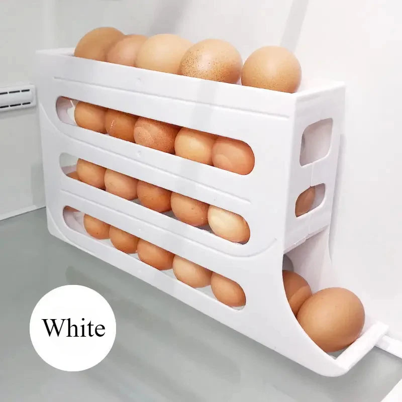 Automatic Rolling Egg Storage Box