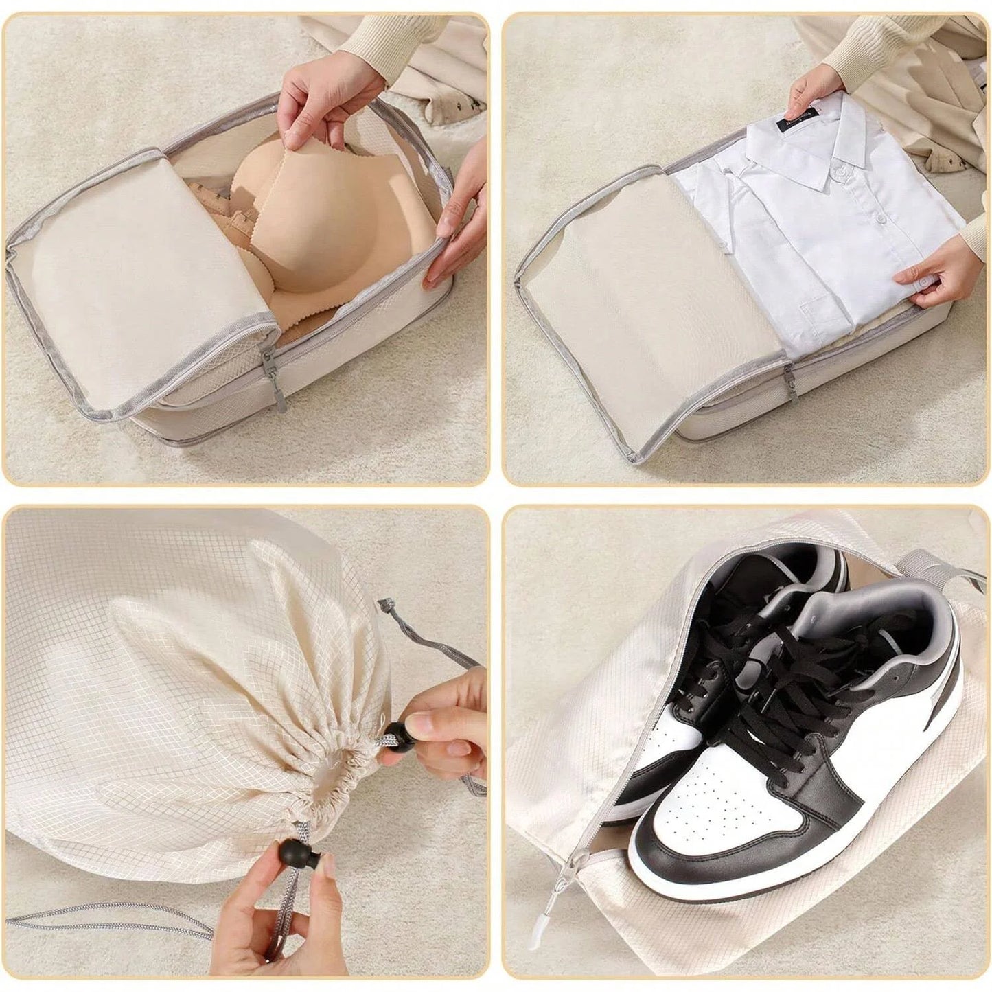 6-Piece Travel Organizer Set