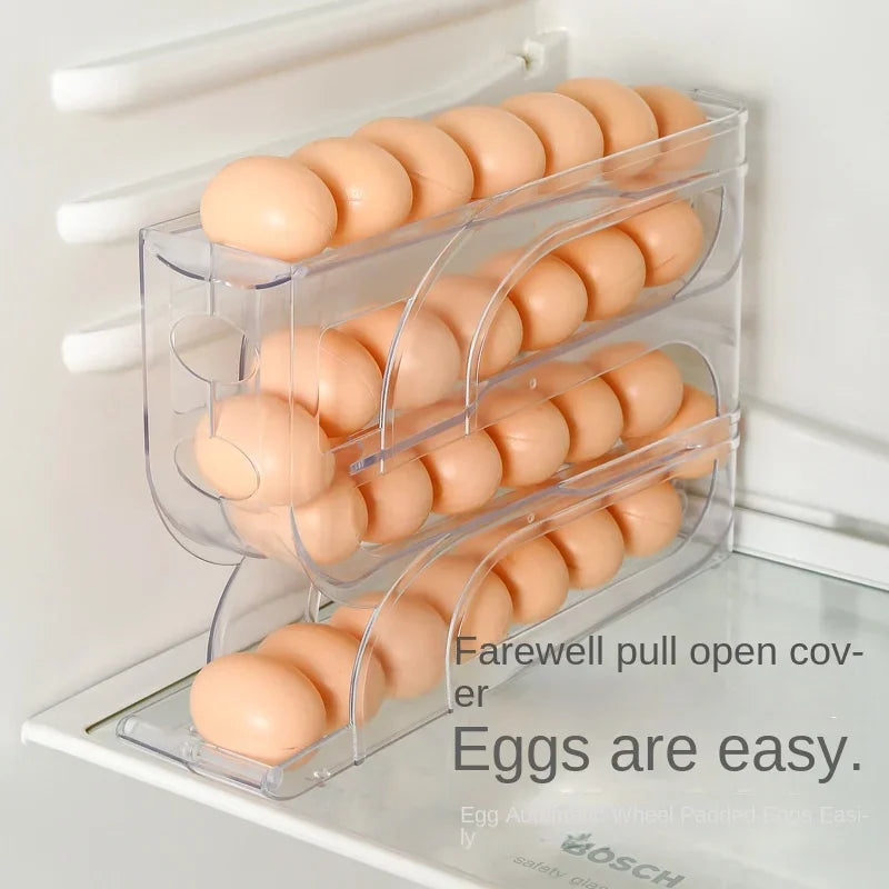 Automatic Rolling Egg Storage Box