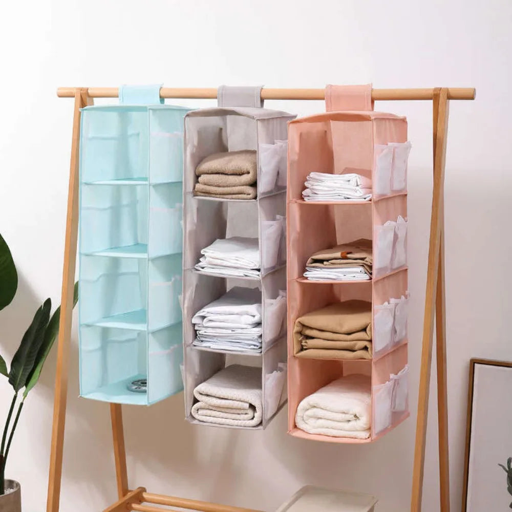 Non-Woven Hanging Wardrobe Organizer