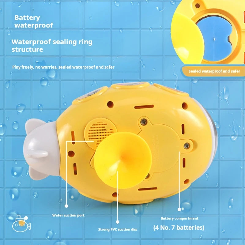 Electric Submarine Baby Bath Toy