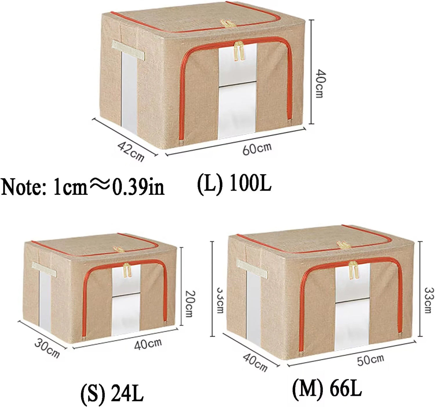 Cotton and Linen Storage Box