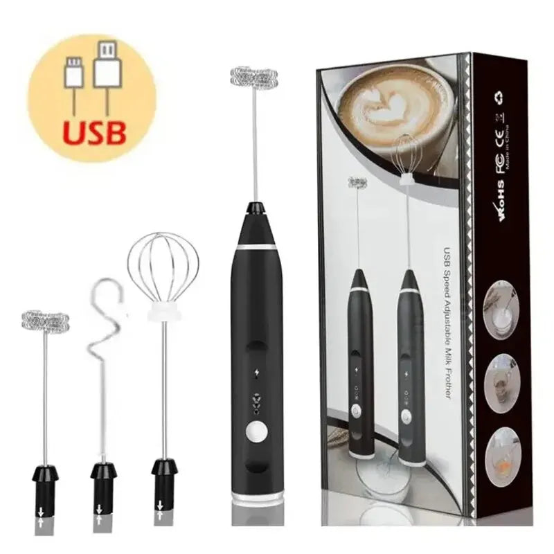 Portable USB Electric Milk Frother
