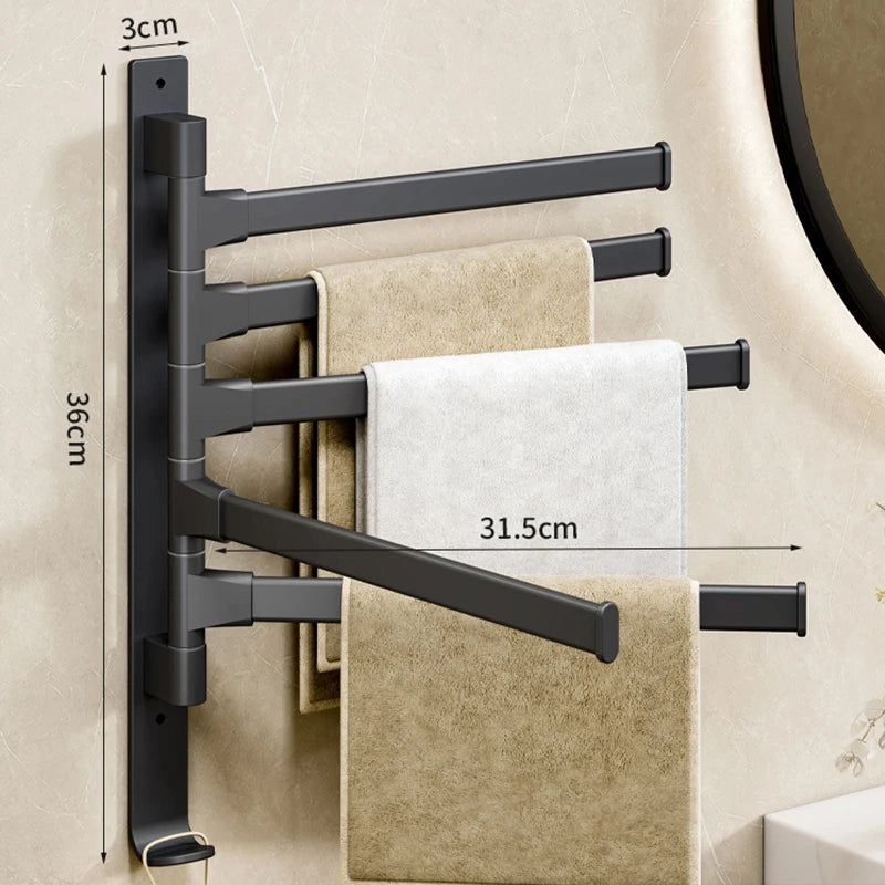 3-Layer Towel Rack