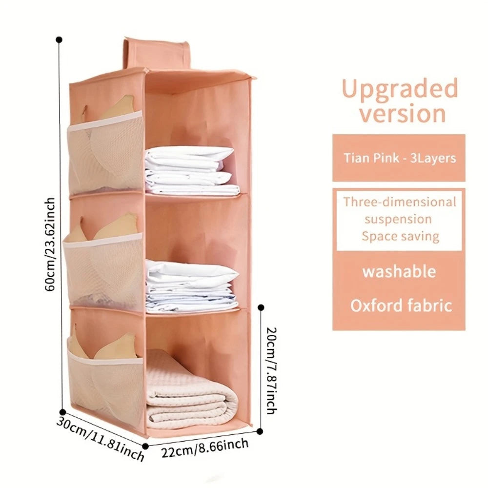 Non-Woven Hanging Wardrobe Organizer