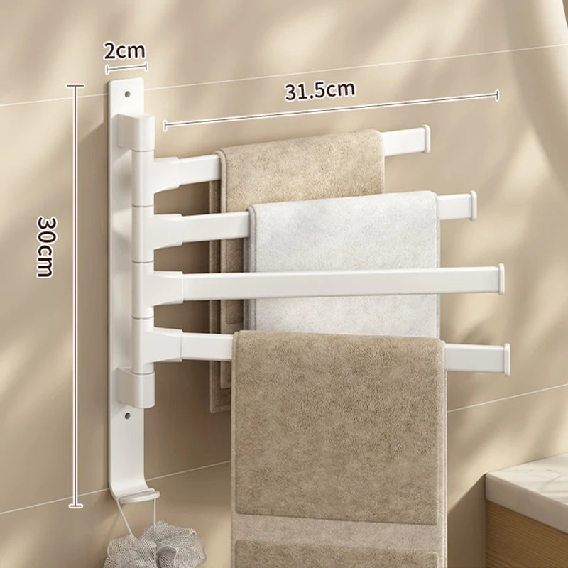 3-Layer Towel Rack