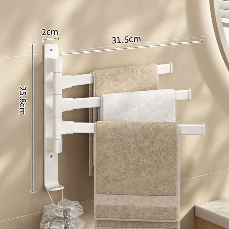 3-Layer Towel Rack