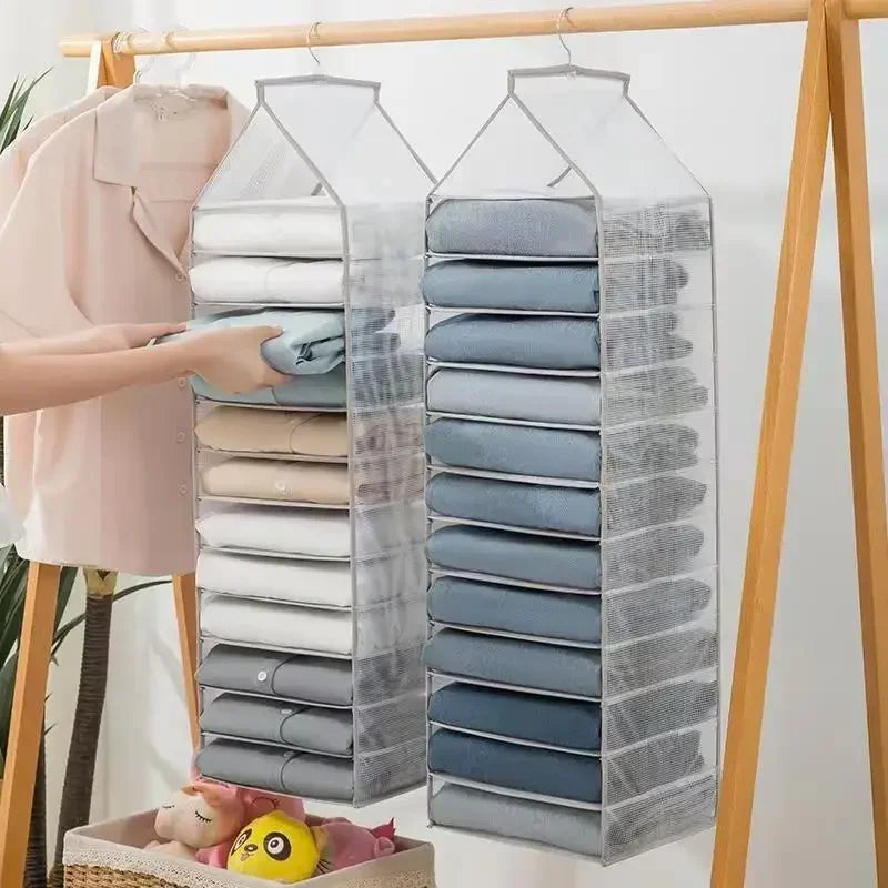 Hanging Wardrobe Storage Organizer