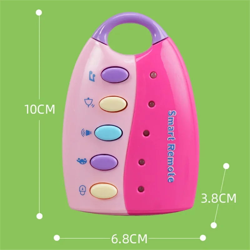 Musical Car Key Simulation Toy with Lights and Sounds