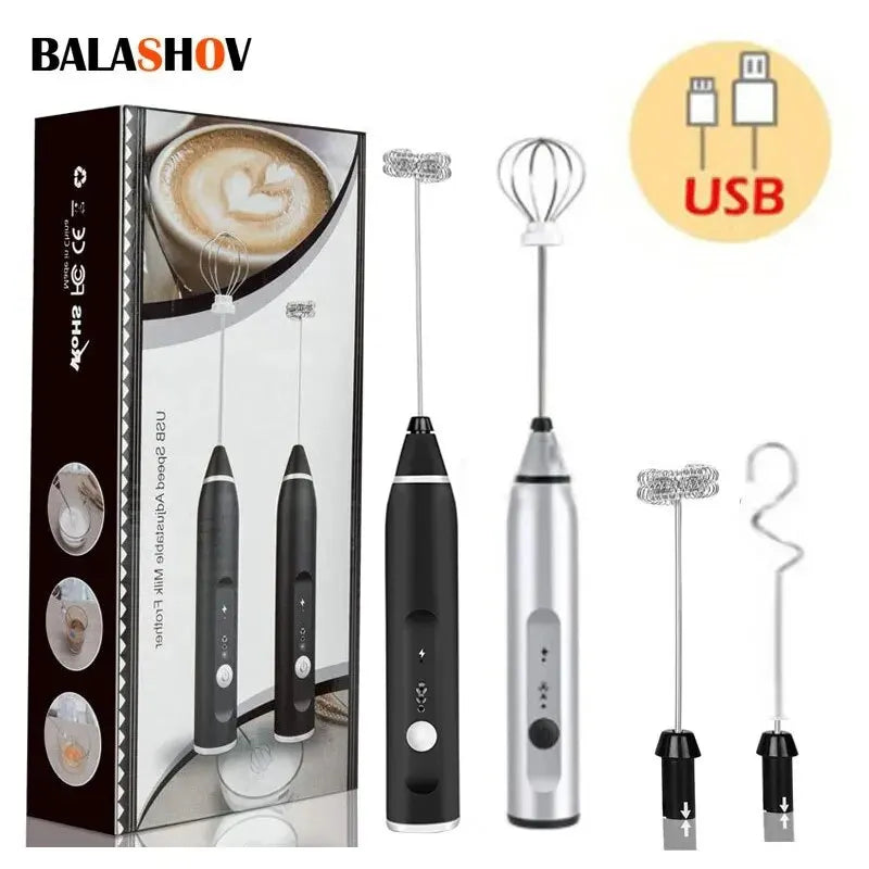 Portable USB Electric Milk Frother