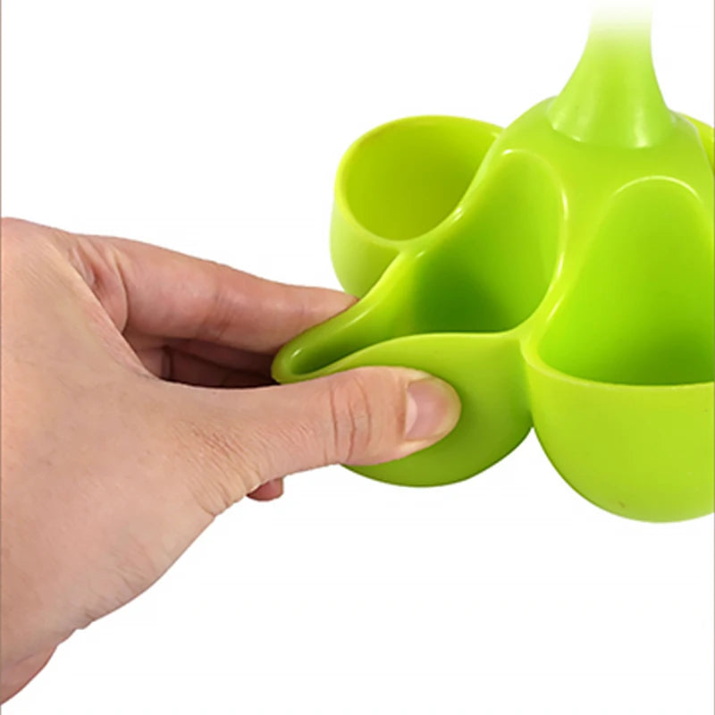 5-Hole Silicone Egg Tray