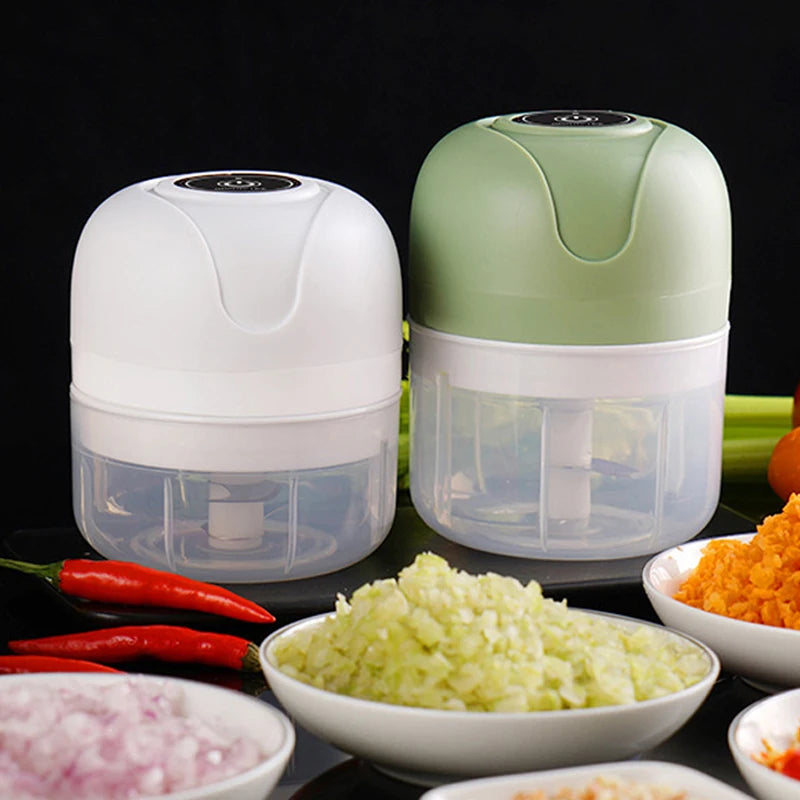 Electric Kitchen Grinder - USB Multifunctional Garlic Chopper