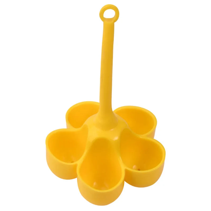 5-Hole Silicone Egg Tray