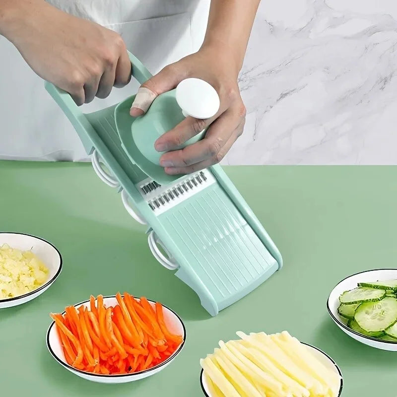 5-in-1 Multi-Functional Vegetable and Fruit Shredder