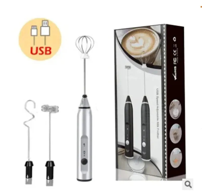 Portable USB Electric Milk Frother