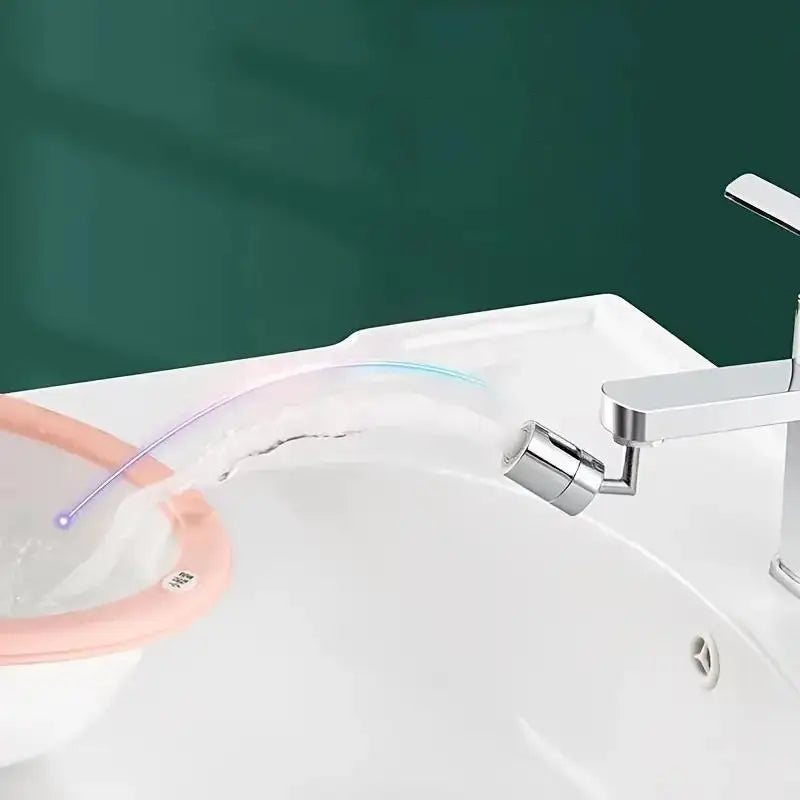 720-Degree Rotating Faucet Bubbler