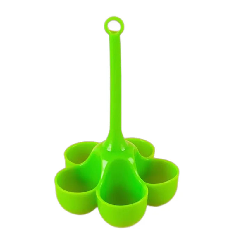 5-Hole Silicone Egg Tray