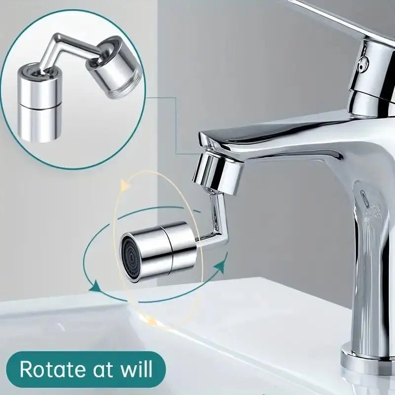 720-Degree Rotating Faucet Bubbler