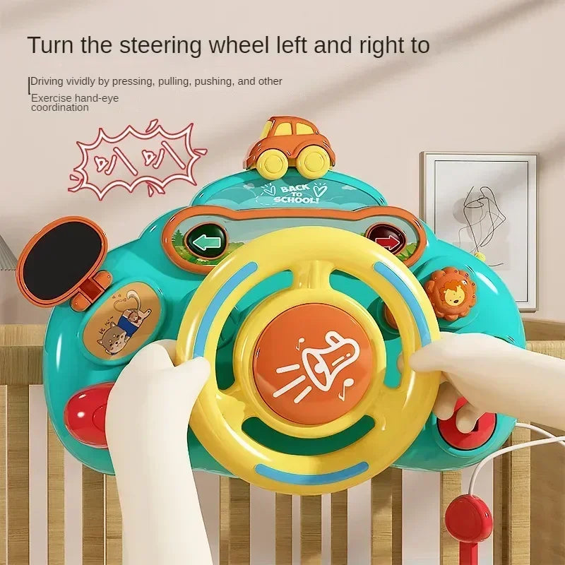 Electric Steering Wheel Toy