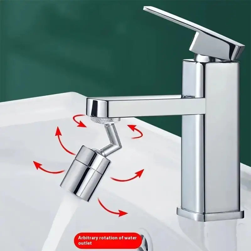 720-Degree Rotating Faucet Bubbler