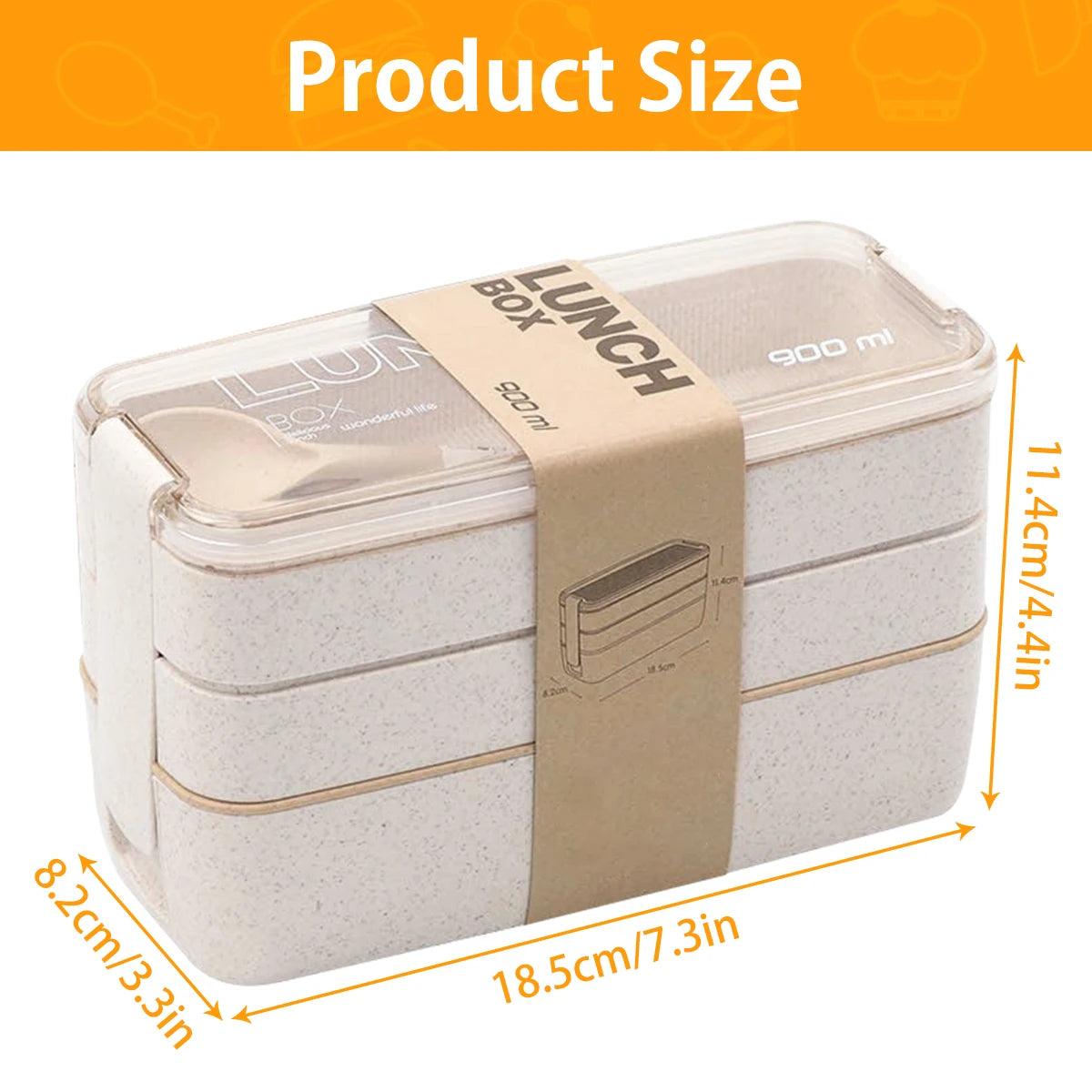 Reusable Bento Lunch Box